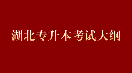 2023年湖北商贸学院专升本考试大纲